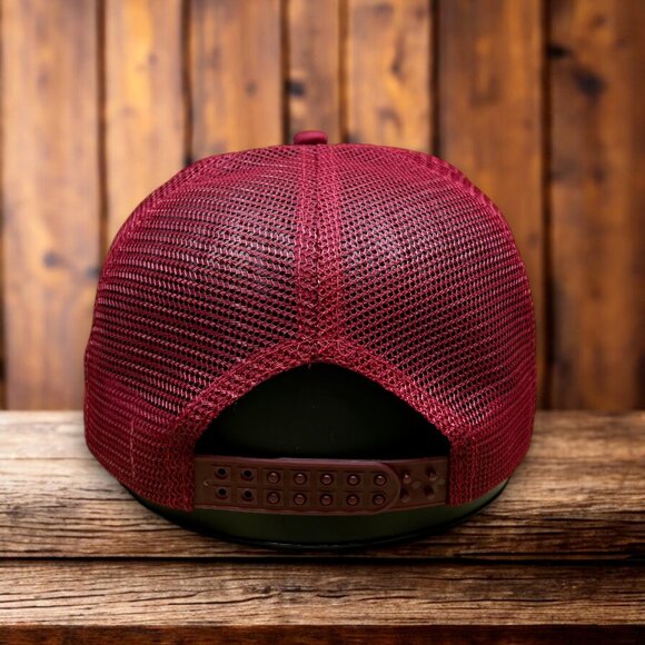 A Christmas Story Chop Suey Palace Mens Trucker Hat Maroon Snapback Baseball Cap - Picture 2 of 4